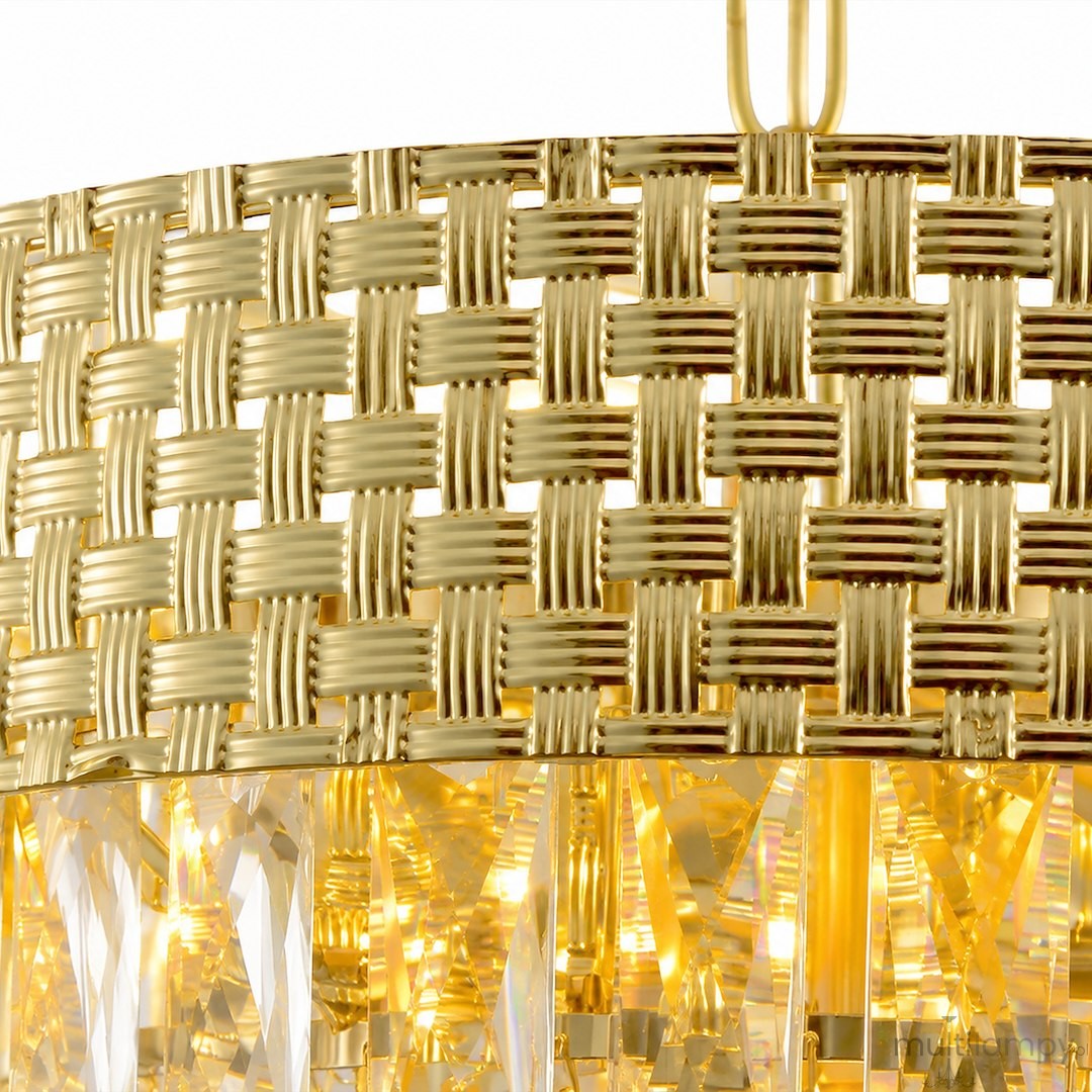 Charlize lampa wisząca 4xE14 złota ML0190