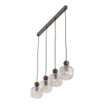 Ballo lampa wisząca 4xE14 brązowa 11839
