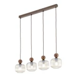 Ballo lampa wisząca 4xE14 brązowa 11839