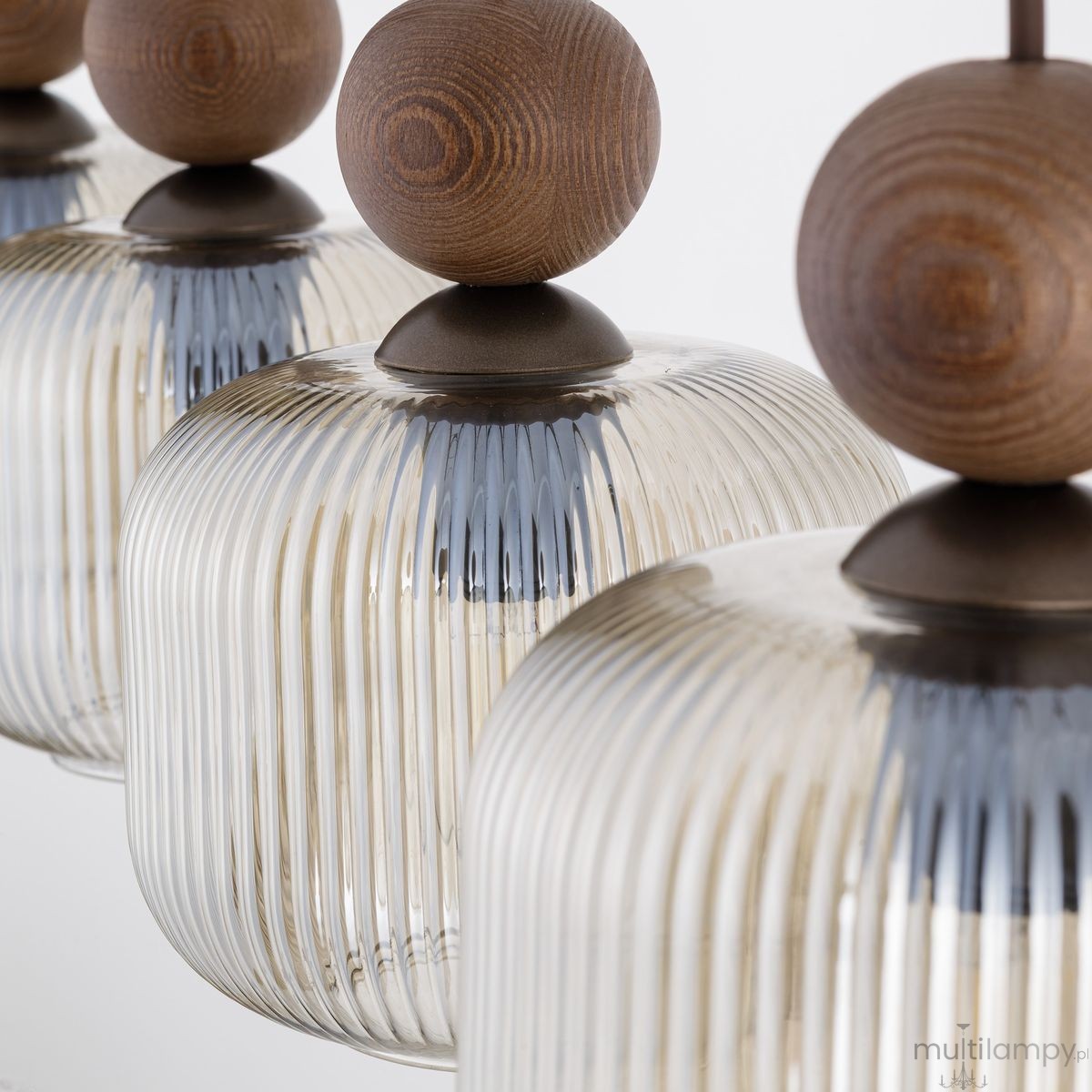Ballo lampa wisząca 4xE14 brązowa 11839
