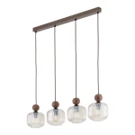 Ballo lampa wisząca 4xE14 brązowa 11839
