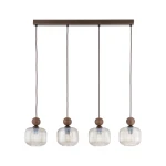 Ballo lampa wisząca 4xE14 brązowa 11839