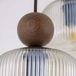 Ballo lampa wisząca 3xE14 brązowa 11838