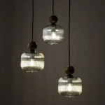 Ballo lampa wisząca 3xE14 brązowa 11838