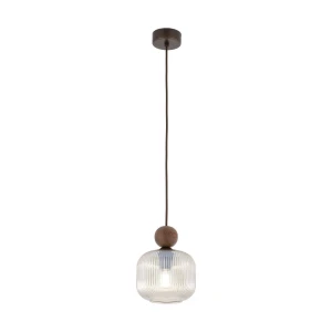 Ballo lampa wisząca E14 brązowa 11837