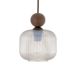 Ballo lampa wisząca E14 brązowa 11837