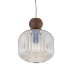 Ballo lampa wisząca E14 brązowa 11837