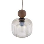 Ballo lampa wisząca E14 brązowa 11837