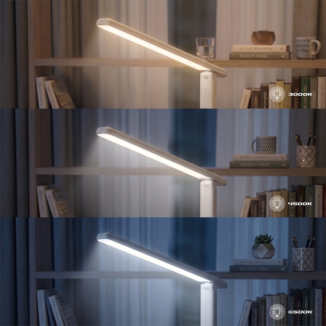 Arlo lampa biurkowa LED 4W CCT biała ML2922
