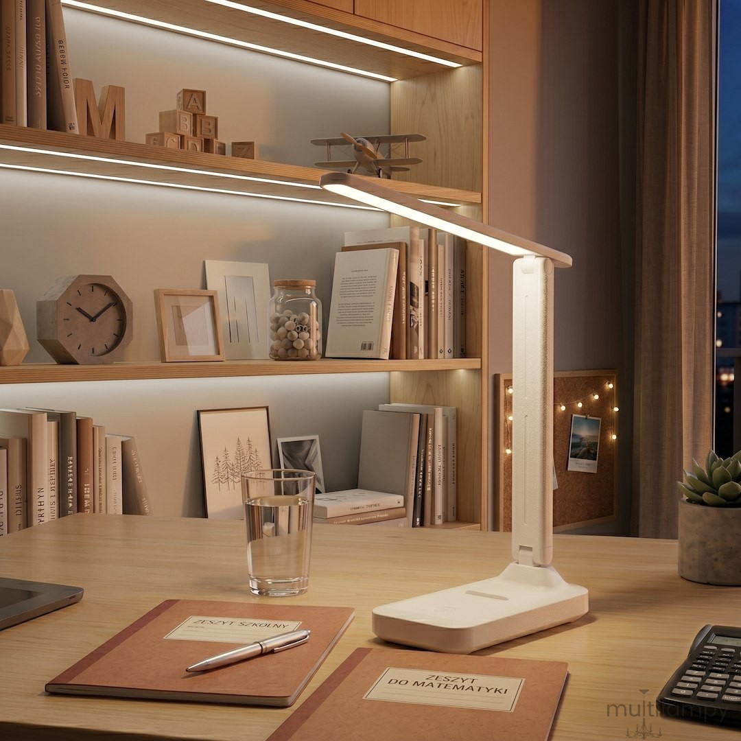 Arlo lampa biurkowa LED 4W CCT biała ML2922