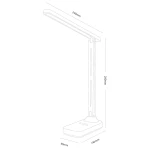 Arlo lampa biurkowa LED 4W CCT biała ML2922