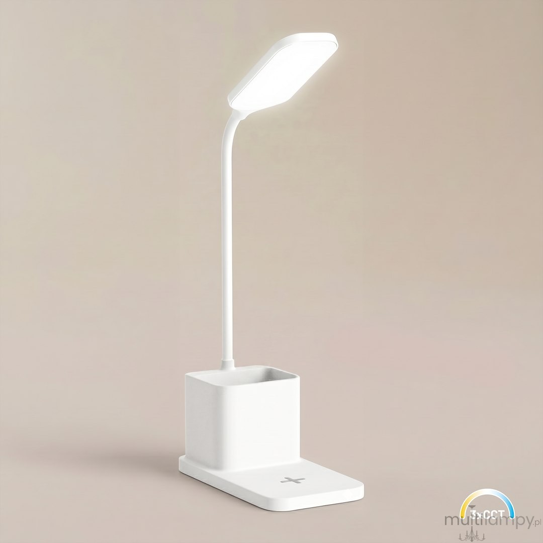 Vade lampa biurkowa LED 2W CCT biała ML2921