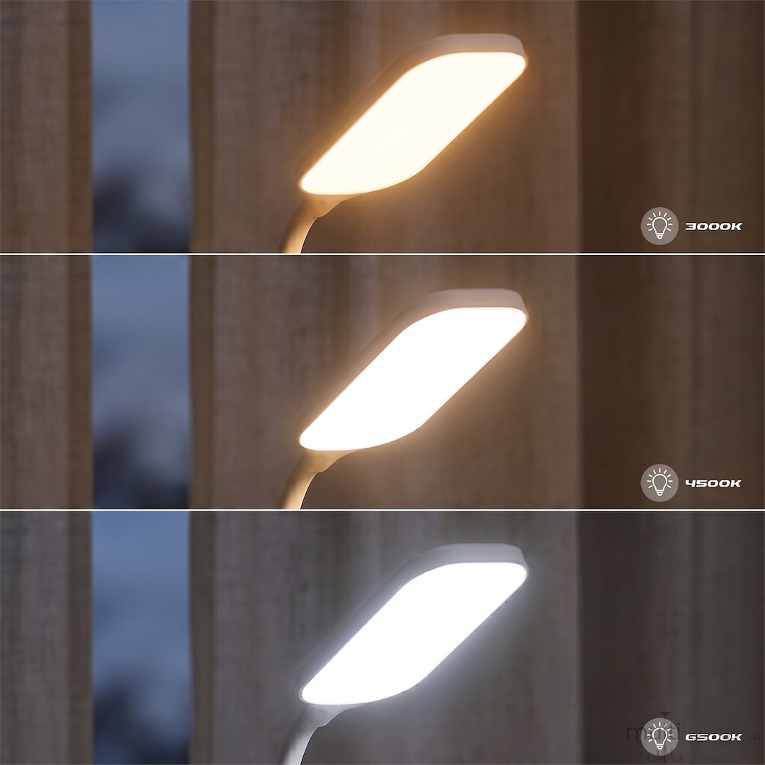 Vade lampa biurkowa LED 2W CCT biała ML2921