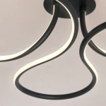Spectra lampa sufitowa LED 30W CCT czarna ML2937