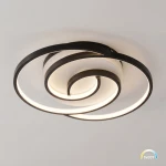 Nexus lampa sufitowa LED 30W CCT czarna ML2936