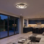 Nexus lampa sufitowa LED 30W CCT czarna ML2936