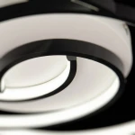 Nexus lampa sufitowa LED 30W CCT czarna ML2936