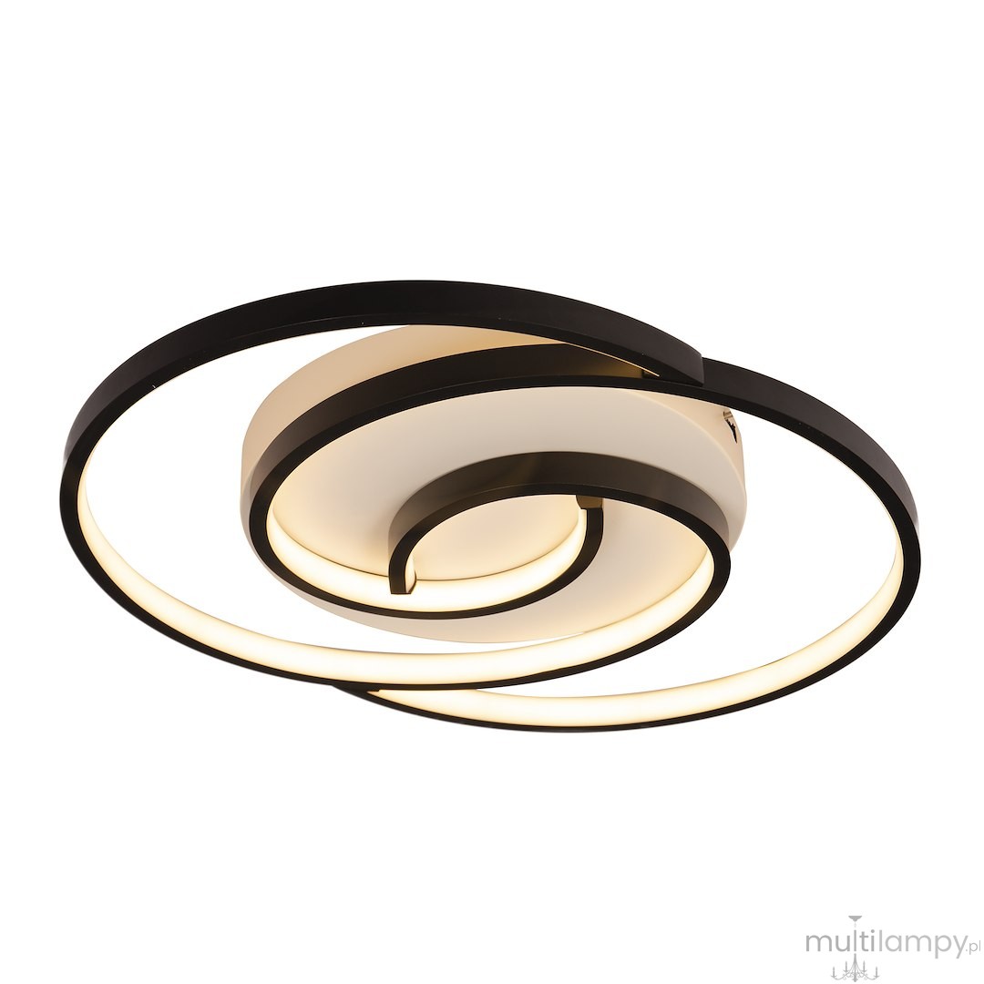Nexus lampa sufitowa LED 30W CCT czarna ML2936