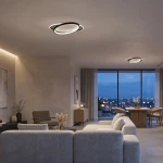 Prime lampa sufitowa LED 30W CCT czarna ML2935