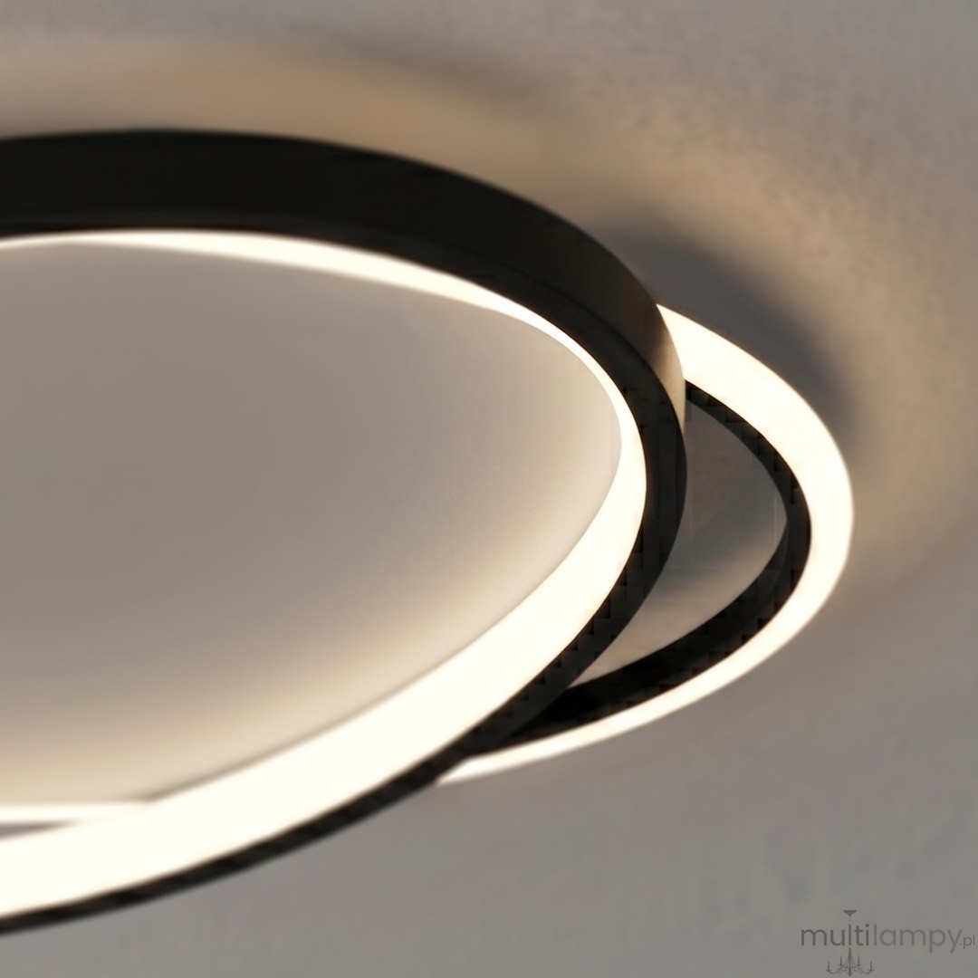 Prime lampa sufitowa LED 30W CCT czarna ML2935