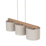Viga Shade Sosna lampa wisząca 3xE27 sabia 11882