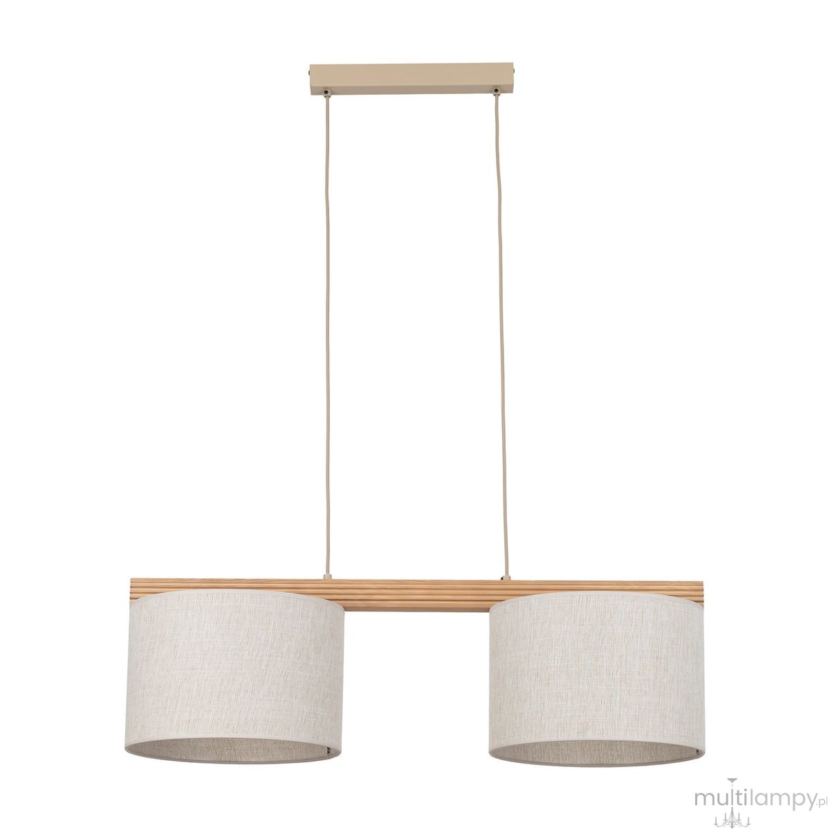 Viga Shade Sosna lampa wisząca 2xE27 sabia 11881