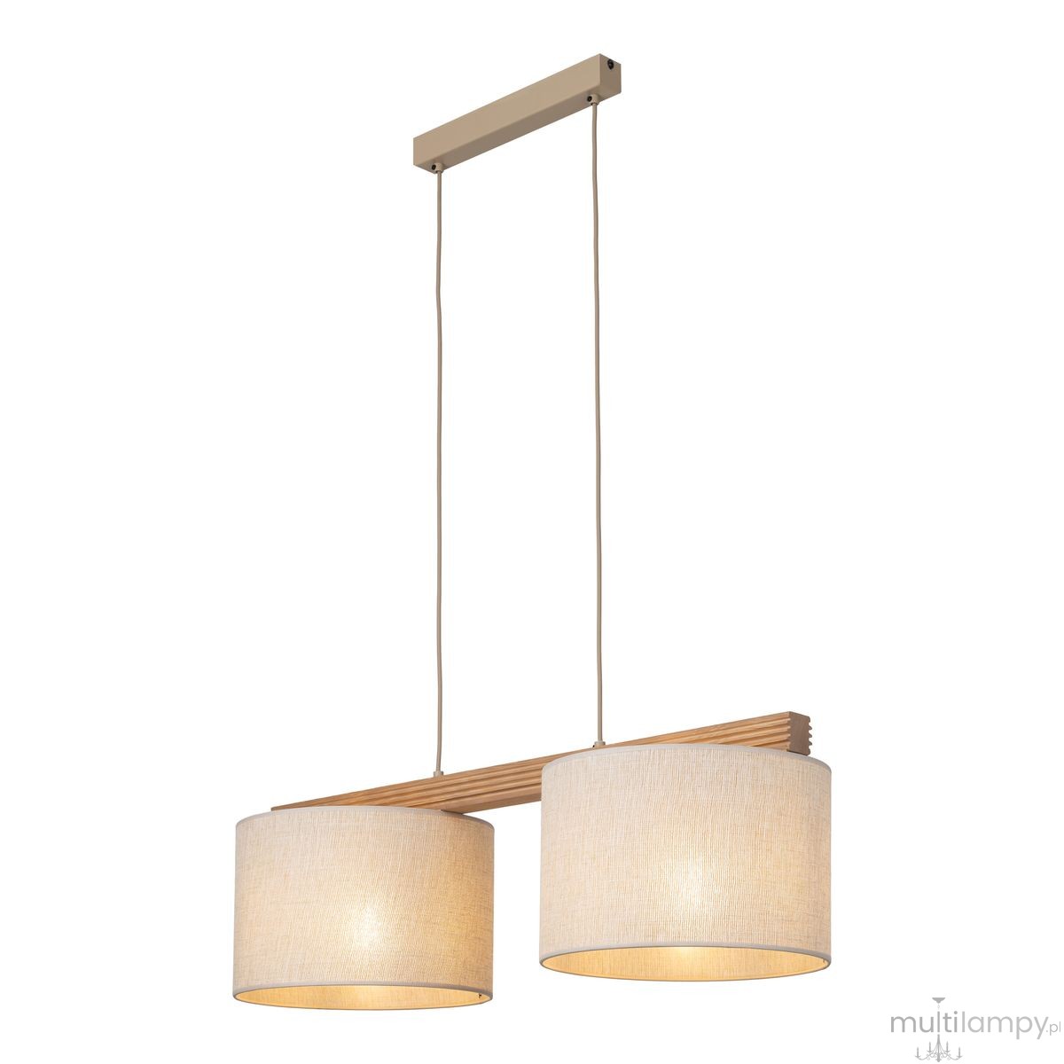 Viga Shade Sosna lampa wisząca 2xE27 sabia 11881
