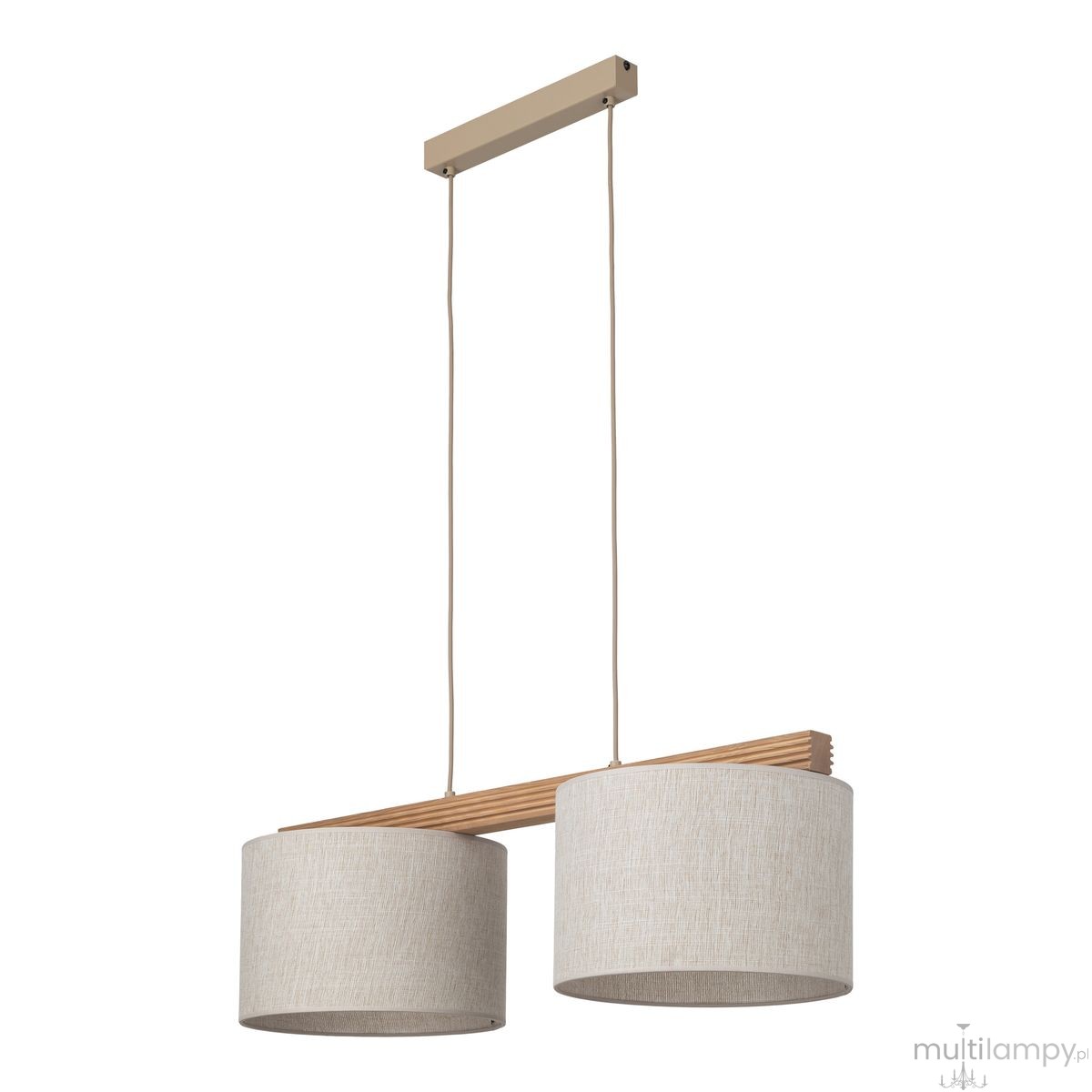 Viga Shade Sosna lampa wisząca 2xE27 sabia 11881