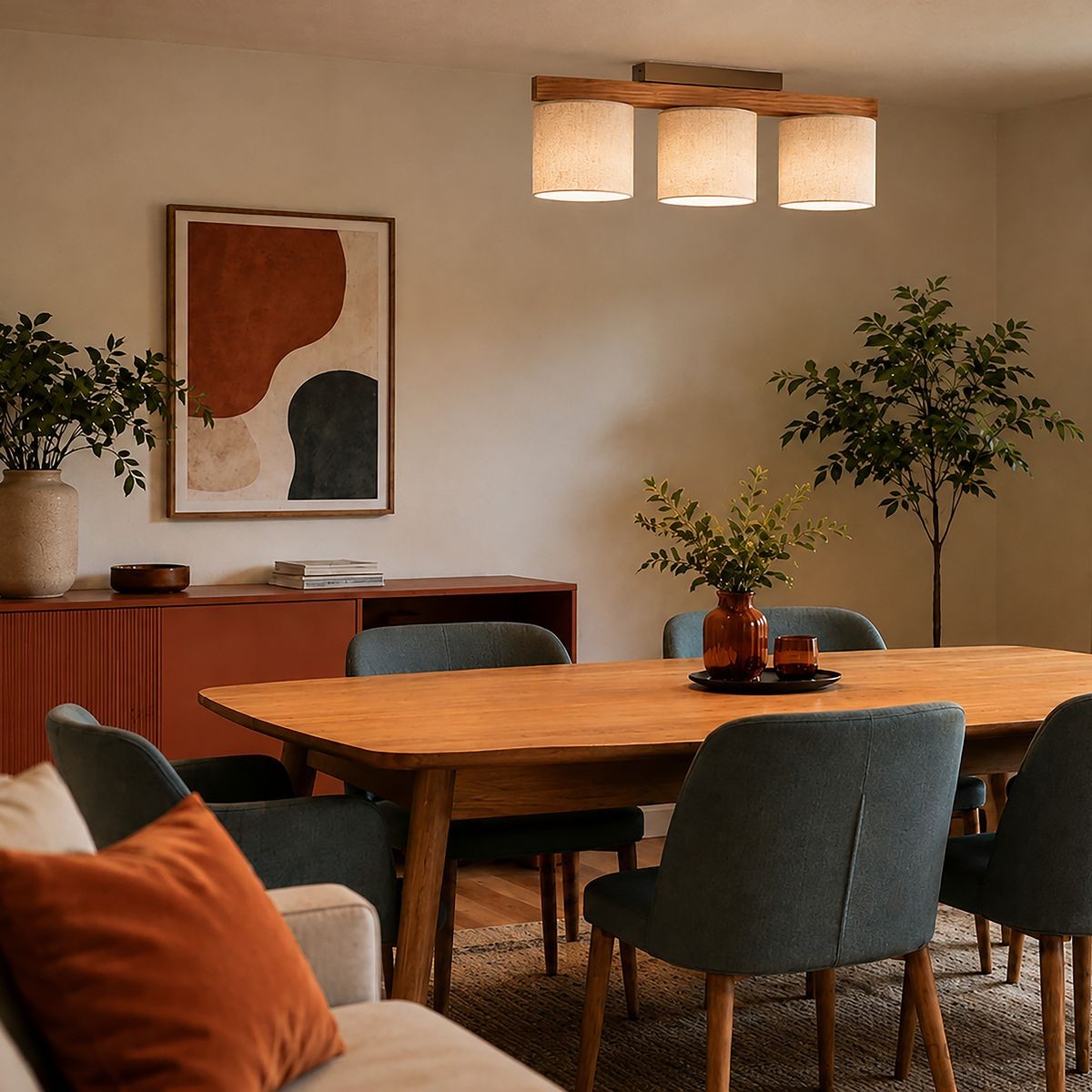 Viga Shade Sosna lampa sufitowa 3xE27 sabia 11880