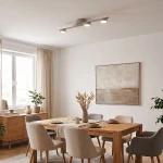 Asteria lampa sufitowa 3xGX53 beżowa