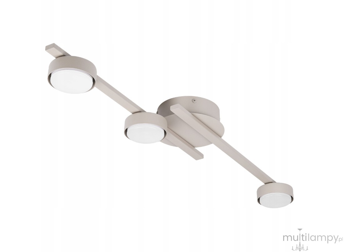 Asteria lampa sufitowa 3xGX53 beżowa