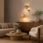 Kalum Wood kinkiet E27 sabia 11804