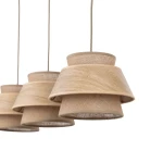 Kalum Wood lampa wisząca 3xE27 sabia 11810