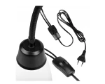 Duos lampa podłogowa 1xE27 + 1xE14 czarna