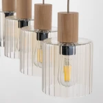 Sierra Wood lampa wisząca 4xE27 sabia 11802