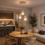 Sierra Wood lampa wisząca 3xE27 sabia 11801