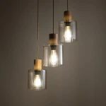 Sierra Wood lampa wisząca 3xE27 sabia 11801