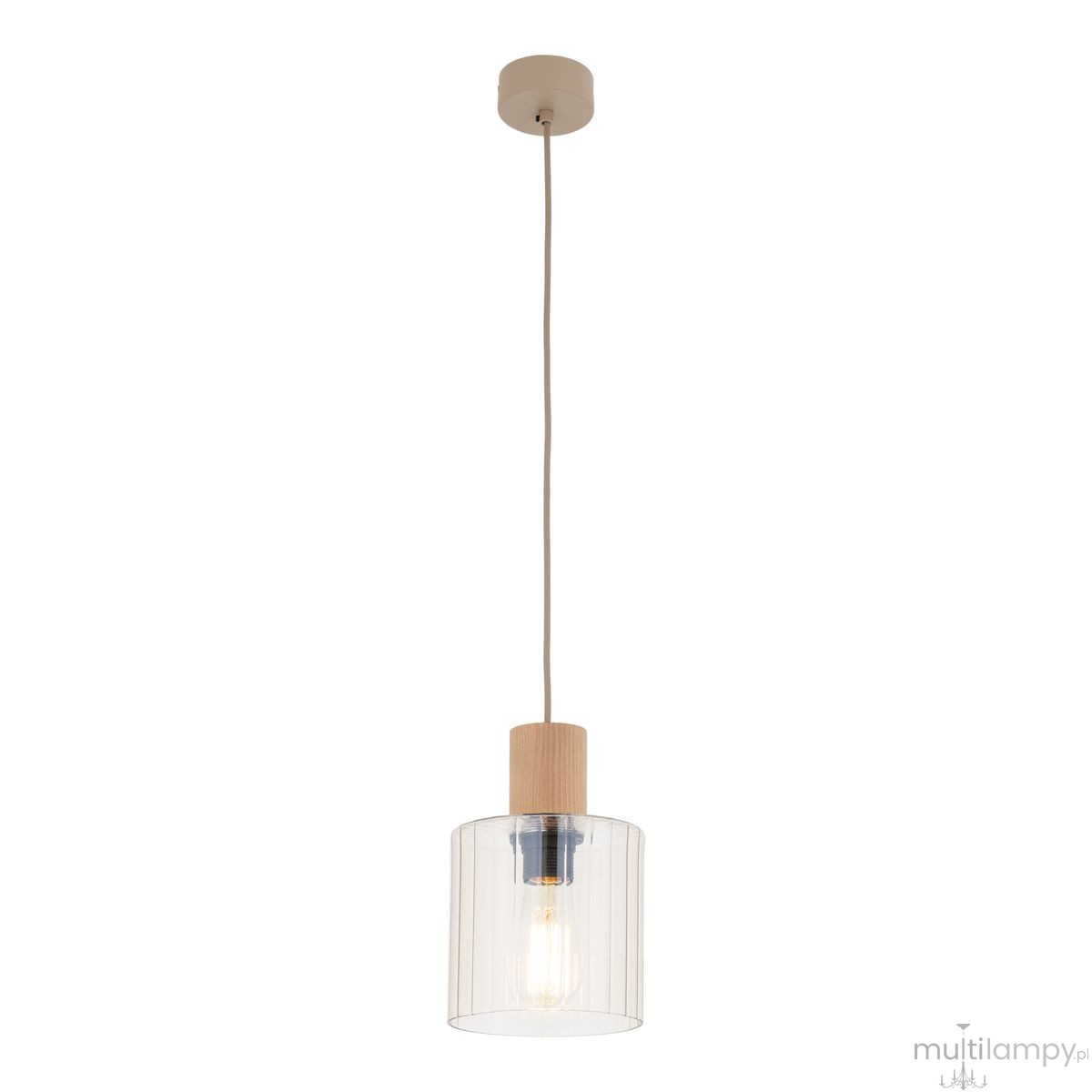 Sierra Wood lampa wisząca E27 sabia 11800