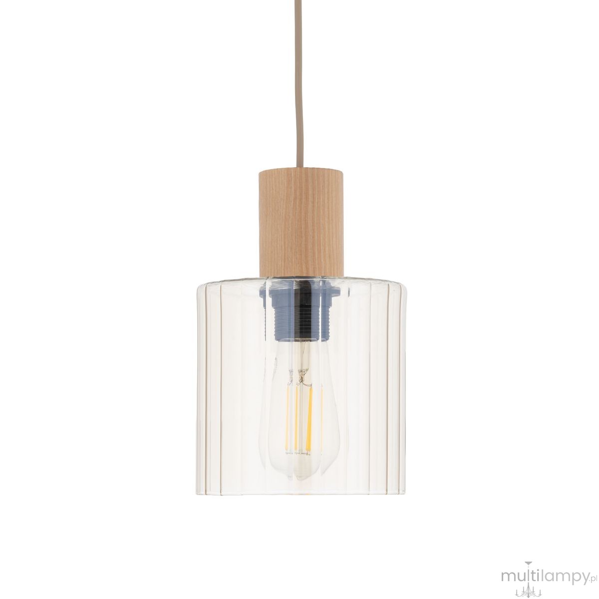 Sierra Wood lampa wisząca E27 sabia 11800