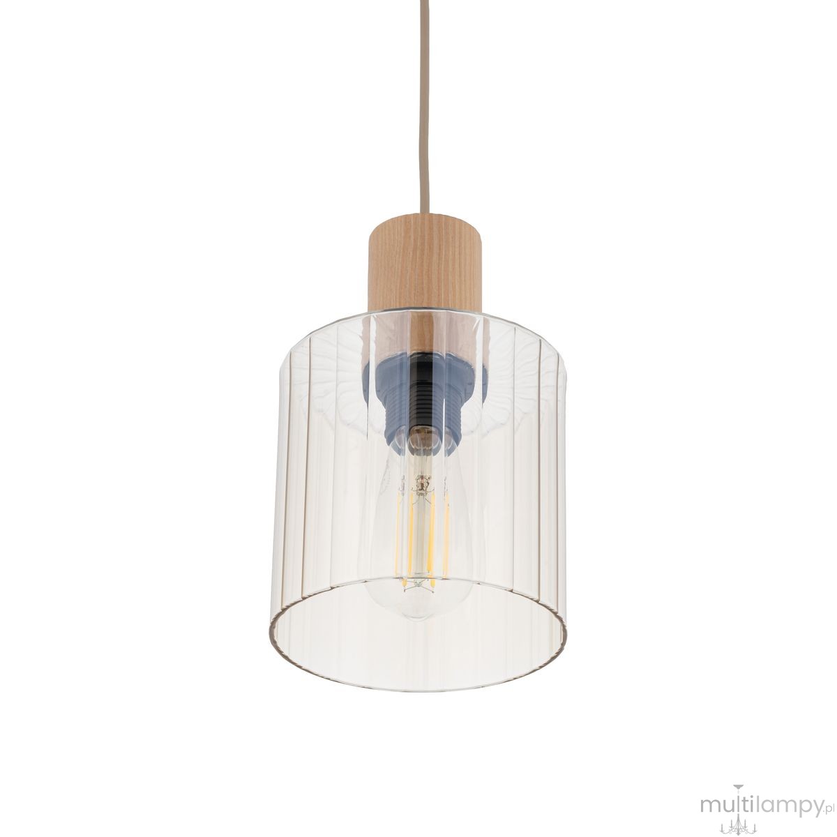 Sierra Wood lampa wisząca E27 sabia 11800