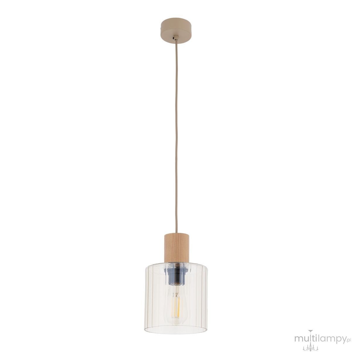 Sierra Wood lampa wisząca E27 sabia 11800