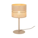 Dorma Wood Juta lampka stołowa E27 sabia 16227