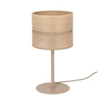 Dorma Wood Juta lampka stołowa E27 sabia 16227