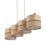 Dorma Wood Juta lampa wisząca 4xE27 sabia 11789
