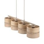 Dorma Wood Juta lampa wisząca 4xE27 sabia 11789