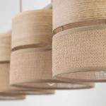 Dorma Wood Juta lampa wisząca 4xE27 sabia 11789