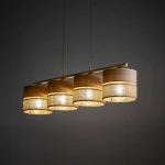 Dorma Wood Juta lampa wisząca 4xE27 sabia 11789