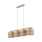 Dorma Wood Juta lampa wisząca 4xE27 sabia 11789