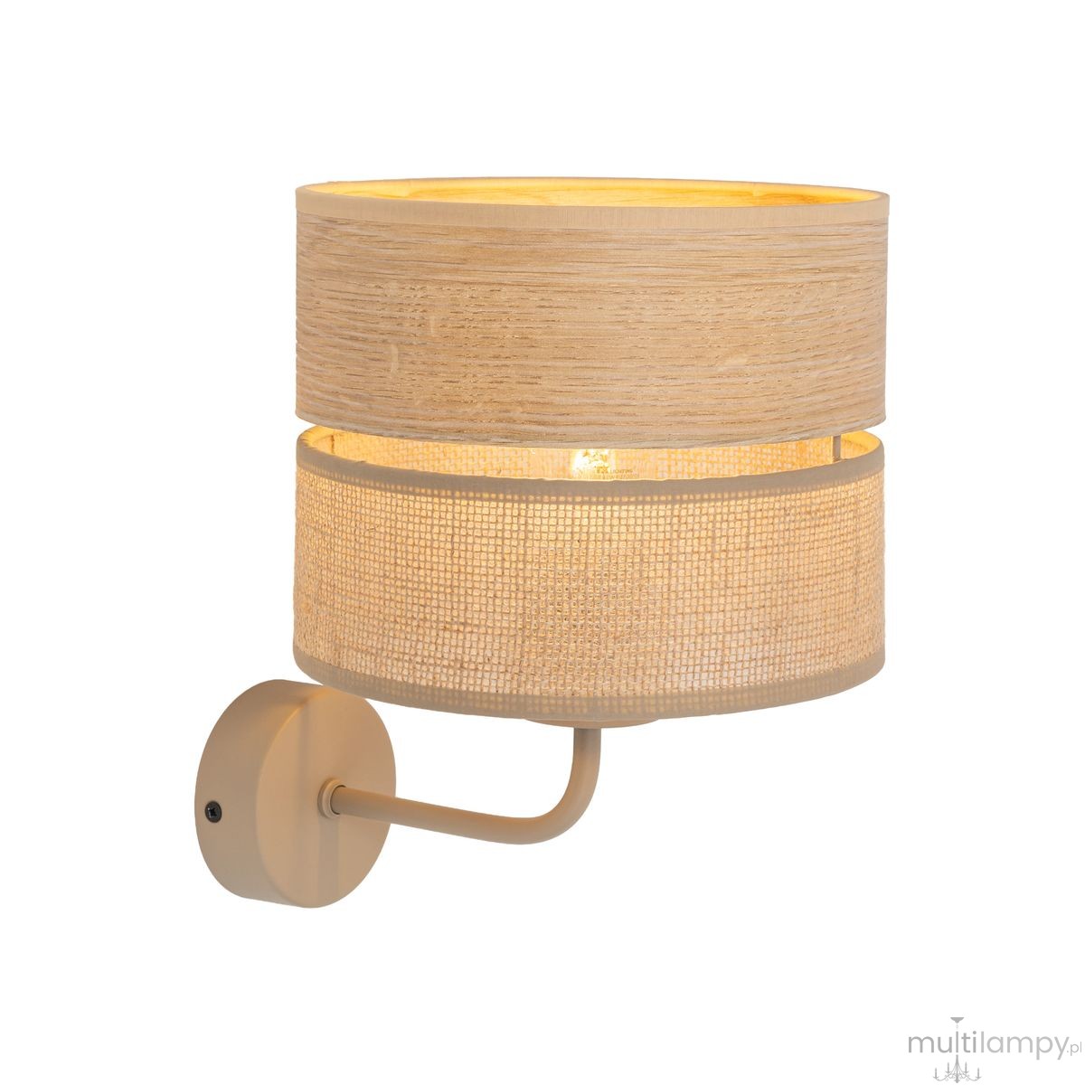 Dorma Wood Juta kinkiet E27 sabia 11788