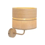 Dorma Wood Juta kinkiet E27 sabia 11788